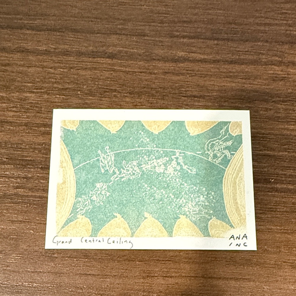 Inciardi Mini Print Grand Central Ceiling